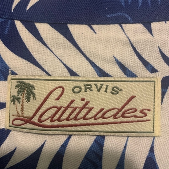 Orvis Latitudes Vintage Tropical shirt, size M - Picture 2 of 6